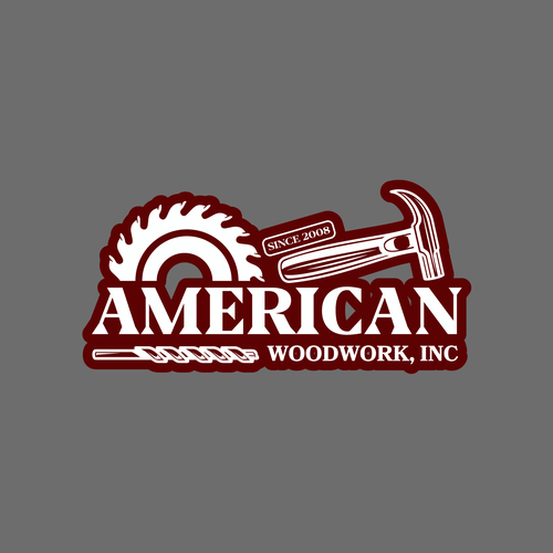 American Woodwork news a new logo Design by Pixlpie™