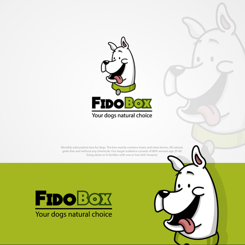 Designs Create Logo for dog treat subscription box FidoBox Logo