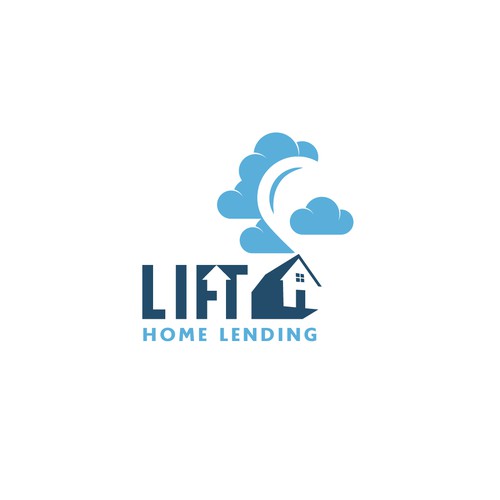 Lift Home Lending Logo Design by freecycle