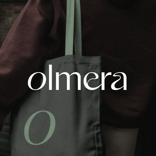 Olmera: Organic Logotype for Contemporary E-Commerce