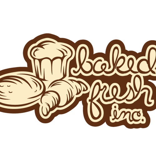logo for Baked Fresh, Inc. Design by ChantelleG