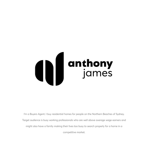 Create a modern/minimalist architect inspired logo and brand book for my buyers agent business Design by O'Laa