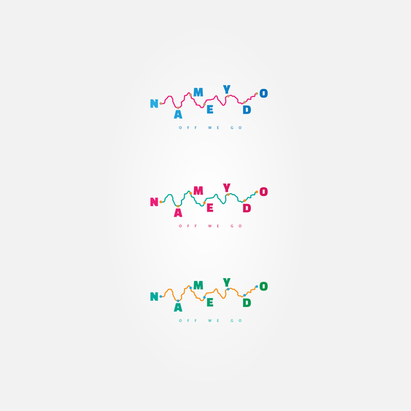 Design realizzato da Fluo studio intitolato "Conceptual logo for a backpacking/traveling Platform"