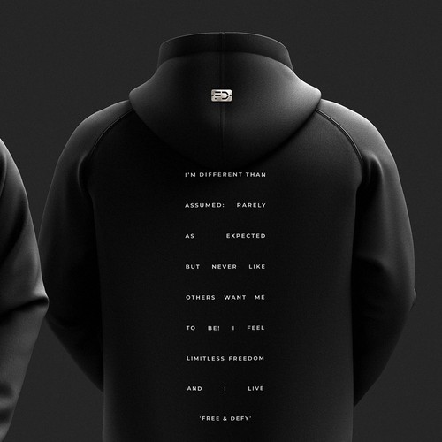 Hoodie - unique and impressive design Réalisé par steamdesign