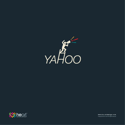 Design di 99designs Community Contest: Redesign the logo for Yahoo! di HeART
