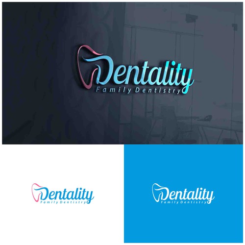 Modern dental clinic for the whole family, focusing on cosmetics and implants. Design by sunshine_design