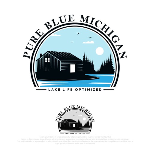 Pure Blue Michigan Design by GivenChy