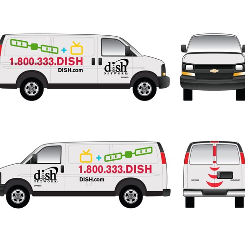 Design V&S 002 ~ REDESIGN THE DISH NETWORK INSTALLATION FLEET di juan.illo