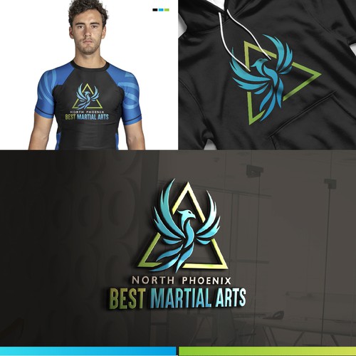 North Phoenix Best Martial Arts school logo Design réalisé par jimzz