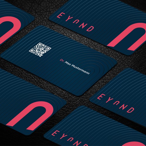 Visitenkarte mit QR Code Design by LAXMI DESIGNHUB