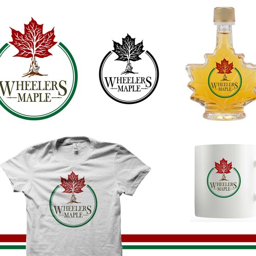 Make a logo as sweet as our maple syrup! Diseño de novanandz