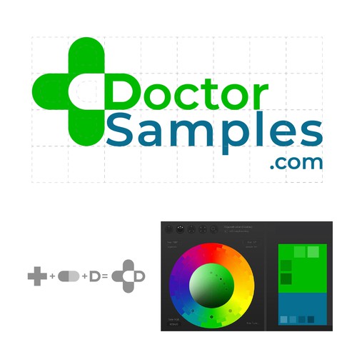 Design a Brand Identity for a brand focused on providing free samples to Doctors Design by DikkiDirt