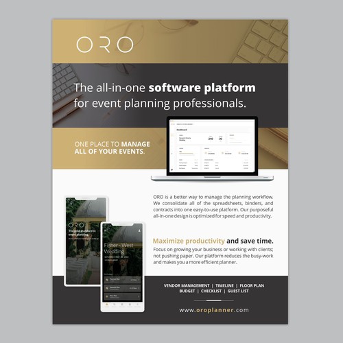 Creative Magazine Ad for A High Tech Platform Design by Dzine Solution