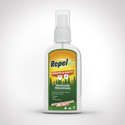 Repel 12 Max Etiqueta-ontwerp door Anrally