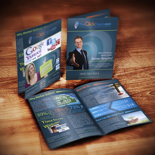 The Click Depot Looking For Killer New Brochure Design Brochure Contest 99designs