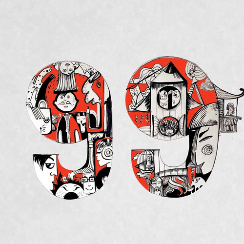 Create 99designs' Next Iconic Community T-shirt Diseño de Xeniatm