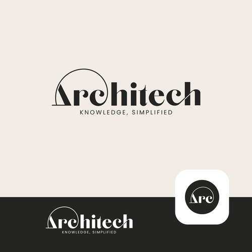 Brilliant logo required for knowledge oasis in an age of cognitive overload! Design by Anchasto