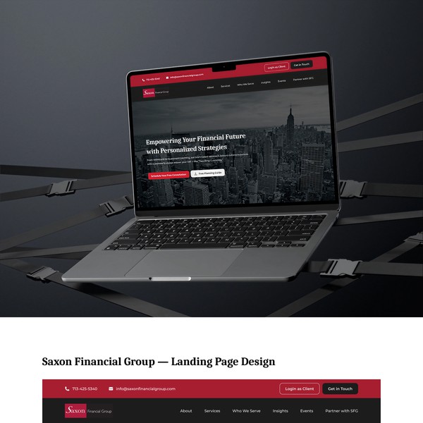 Saxon Financial Group Website