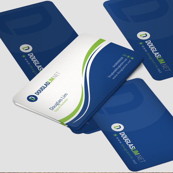Create a capturing business card design that stands out
