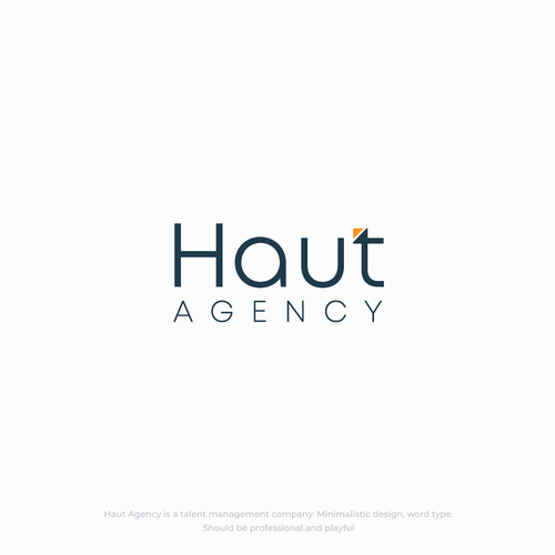 Talent agency logo design Design by LarkFlow Digital