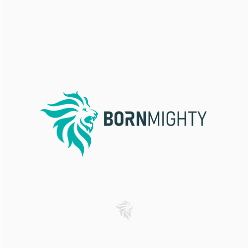 Bring “Born Mighty” Logo and Social To The Masses! Design by Chang Onded