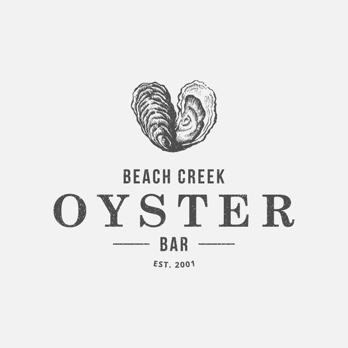 Oyster Bar logo Design by vuveeh™