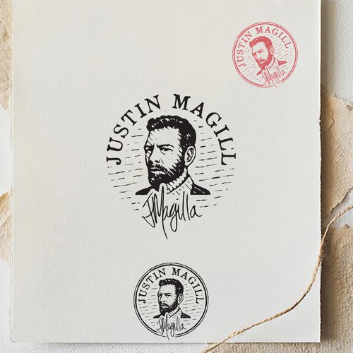 J. Magill Stamp Design by pswizzard