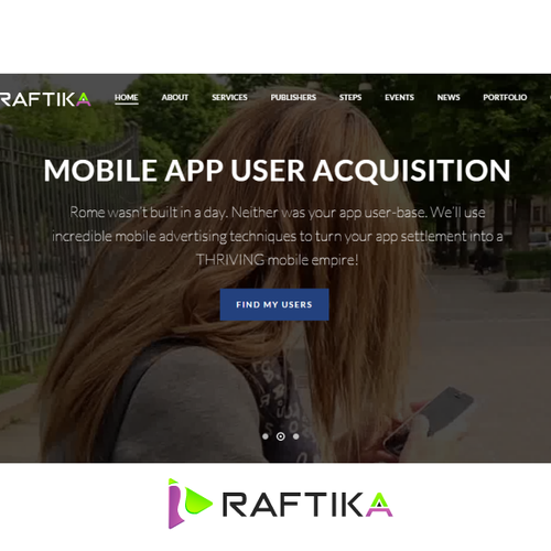 Create a STUNNING start-up Logo for a mobile media company! Design by lewa