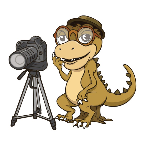 Photographic dinosaur 