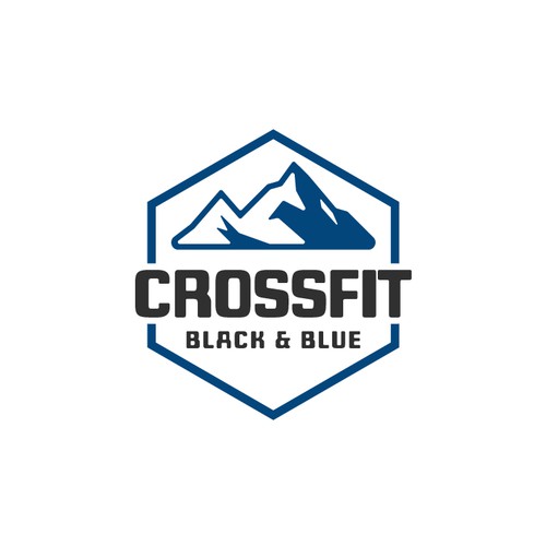 CrossFit Black & Blue -logo design Design by sriredjeki