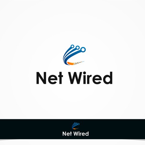 Create a Super Cool Winning Logo for Net Wired ! Design réalisé par RestuSetya