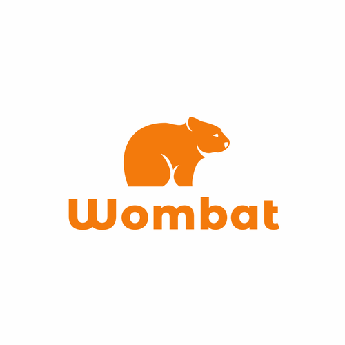 We need a clean, serious and sincere logo for our new App "Wombat" Design by Mada G