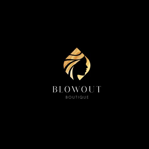 Luxurious logo for a NEW Blow Dry Bar - Hair Salon Design by MyroslavaM