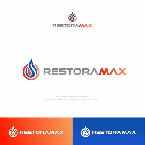 Restoration Company Branding. Design by afif_rayyan