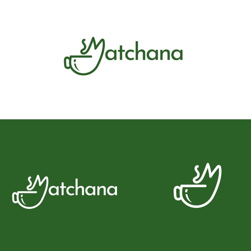 Looking for a Standout Brand Starter Pack to Attract Premium Matcha Enthusiasts for 'Matchana' Design by Tanny Dew ❤︎