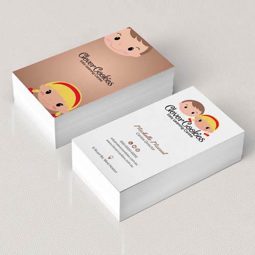 New Creative Business Card Stationary For Childcare Centre