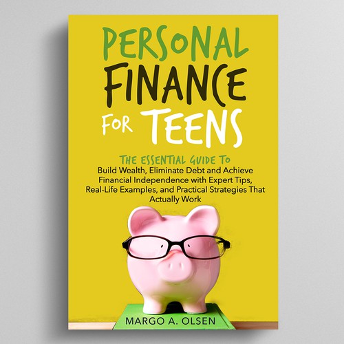 Cover design for a book about personal finance that will appeal to Gen Z Design by Dynaaa