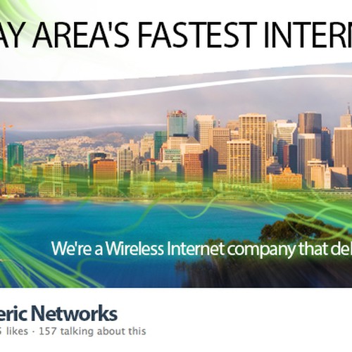 Custom Facebook Cover for High-Speed Internet Company Design by milomilo