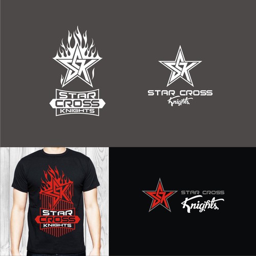 create a logo for Star Cross Knights Design by Lemonetea design