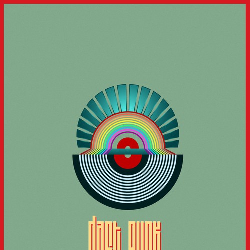 99designs community contest: create a Daft Punk concert poster Design by Angeleta