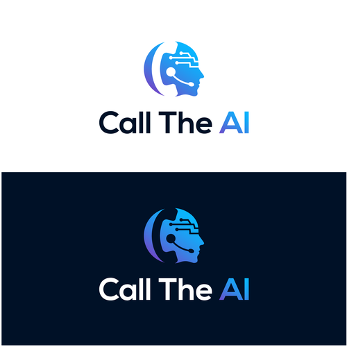 AI Communication Logo Design by coi