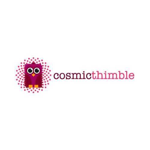 Cosmic Thimble Logo Design Diseño de danareta