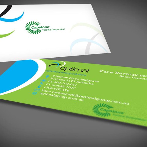 Create new business cards for Optimal Group Réalisé par Creative Catcher