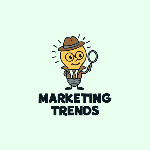 Illustrated Character Logo for Newsletter Design by tutubis