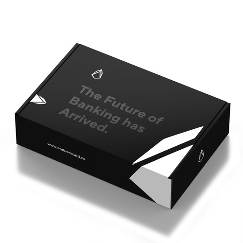 Mailer box for a neobank debit card Design by CUPEDIUM