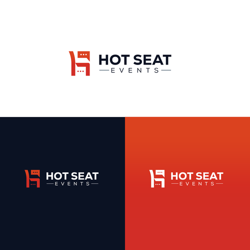 Impactful Logo For 'Hot Seat Events' – Learn from Industry Experts Through Livestreams & Events. Design by Striker29