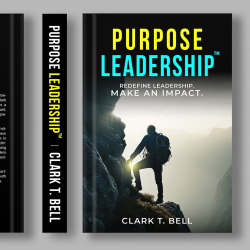 Purpose Leadership Book Cover Design by H_IMAM