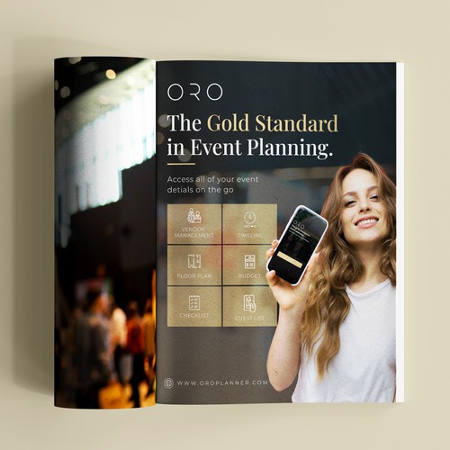 Creative Magazine Ad for A High Tech Platform Design by Kosmos Creatives