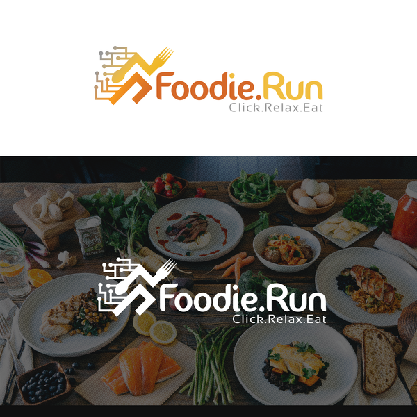 Design by Fehrplay titled "FOODIE.RUN"