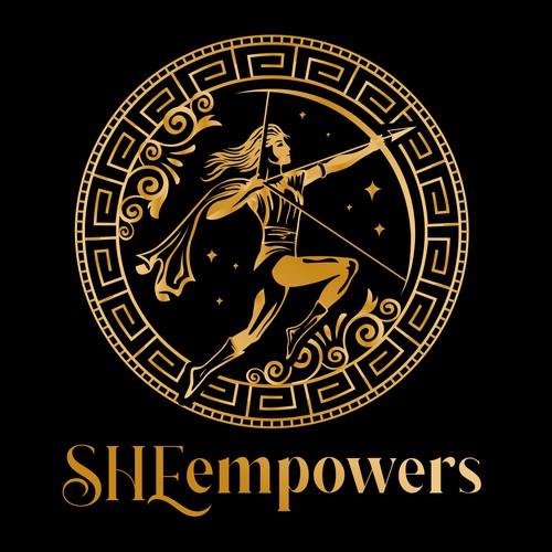 SHEempowers - luxurious design of a woman preferrably in some kind of a circle to appeal to women professionals Design by Jacob Gomes